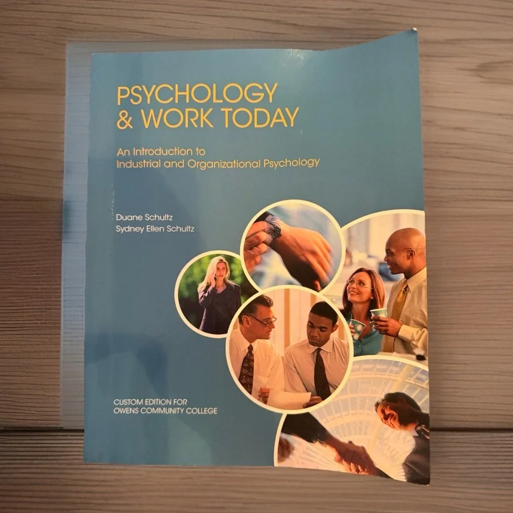 Psychology‎ and Work Today Used Book: Pearson, Owen's Community College Edition